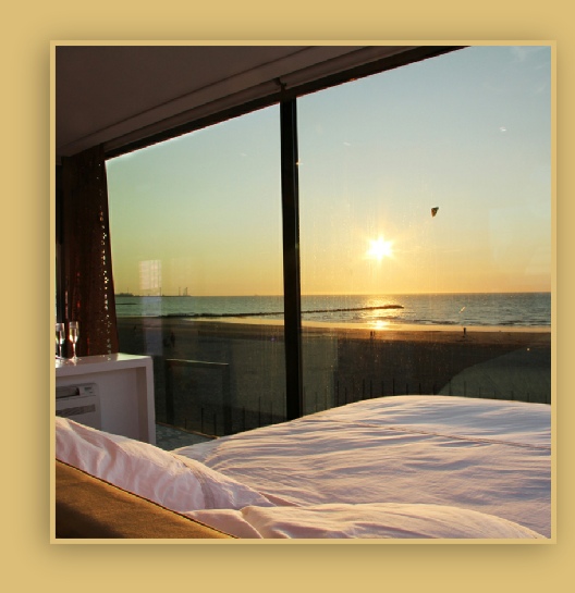 Luxe strandhuis op het strand van Knokke (BE)